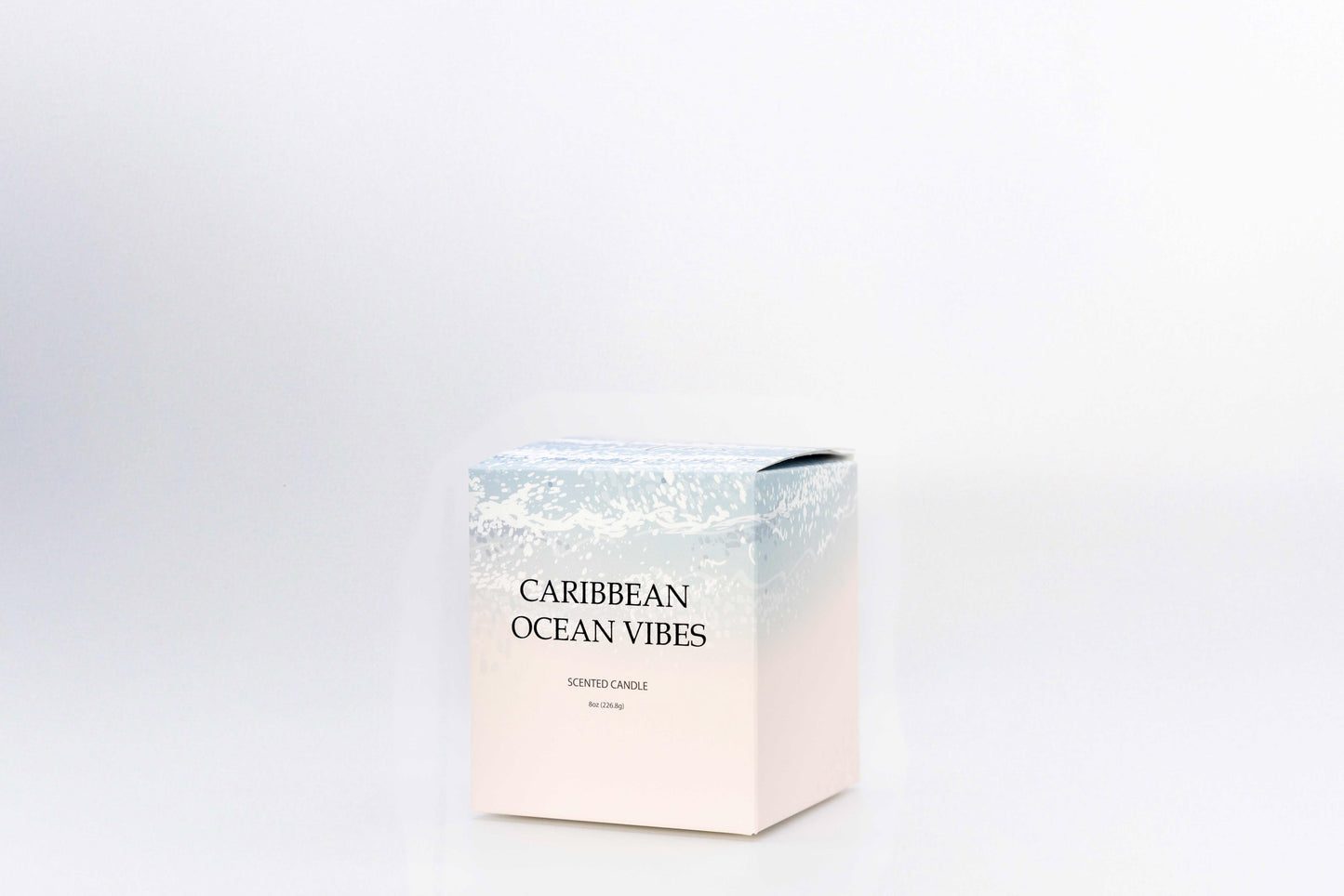 Caribbean Ocean Vibes Soy Wax Candle (8oz)