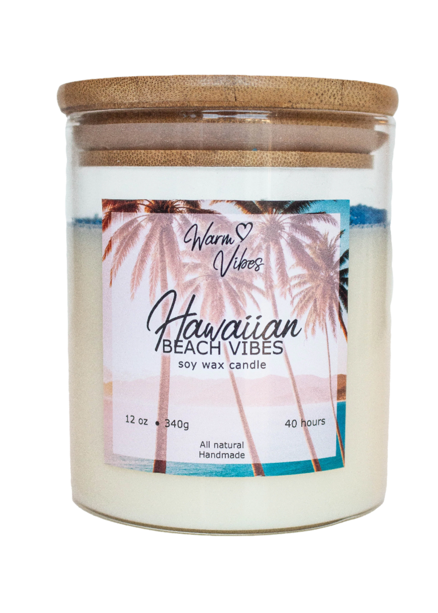 Hawaiian Beach Vibes Soy Wax Candle