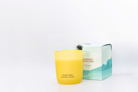 Hawaiian Beach Vibes Soy Wax Candle (8oz)