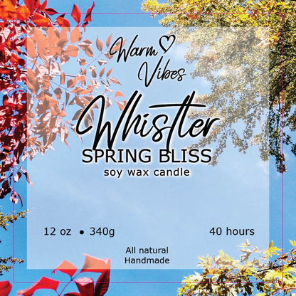 Whistler Spring Bliss Soy Wax Candle