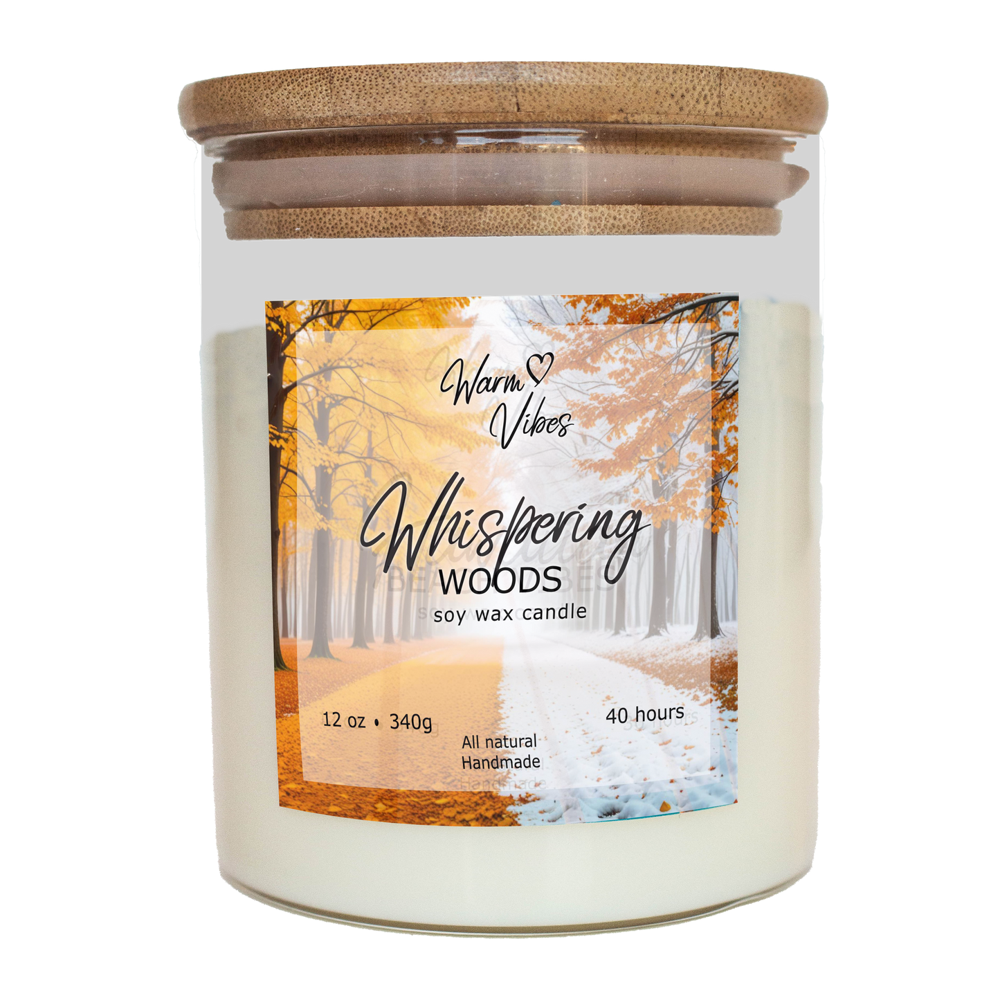 Whispering Woods Soy Wax Candle