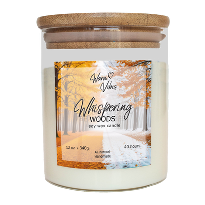 Whispering Woods Soy Wax Candle